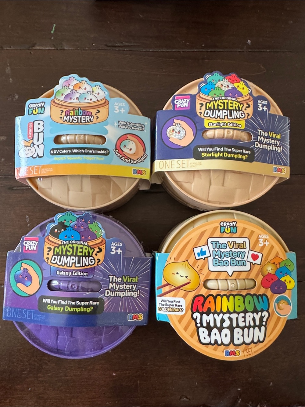 Rainbow Mystery Bao Bun Toy - Assorted Colors